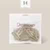 Dreamlover Wig Clips, Hair Extension Clips, Wig Clips to Secure Wig, 10 Teeth, Beige, 30 Pieces
