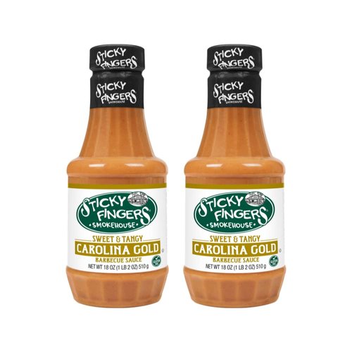 Sticky Fingers Carolina Classic Barbecue Sauce (18 Ounce (Pack of 2))