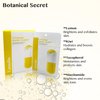 Lamelin Vitamin Niacinamide Sheet Mask, 10 Pack, Lemon Kiwi Extract Tocopherol Anti Aging Tightening Hydrating Made In Korea