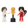 DevSeries Cobra Kai: Diaz vs Keene Game Pack Two 2.75-Inch Action Figures with Three Accessories and Exclusive Virtual Item Code