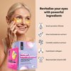 Under Eye Mask & Under Eye Patches (30 Pairs) - Gold Eye Mask with Collagen & Amino Acid, Cooling Eye Care for Wrinkles, Puffy Eyes & Dark Circles, Brightening Skincare Treatment, Vegan & Cruelty free