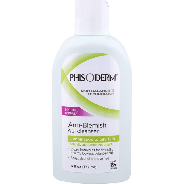 Phisoderm Anti Blemish Gel Cleanser 6oz