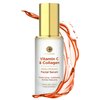Clear Visage Vitamin C & Collagen Serum - Illuminating Anti-Aging Korean Skin Care for a Luminous Complexion - Cruelty Free and - All Skin Types - 1.69 Fl Oz