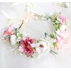 Vivivalue Bridal Flower Crown Flower Garland Headband Floral Headpiece Halo Wedding Party Photos