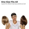 Superhairpieces 20PCs Stocking Wig Caps breathable Full Head Mesh Net with Wide Elastic Band (Brown, 20PCs)