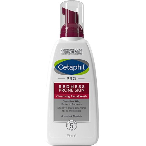 Cetaphil Face Wash, 236ml, PRO Cleansing Facial Wash, For Sensitive & Redness Prone Skin