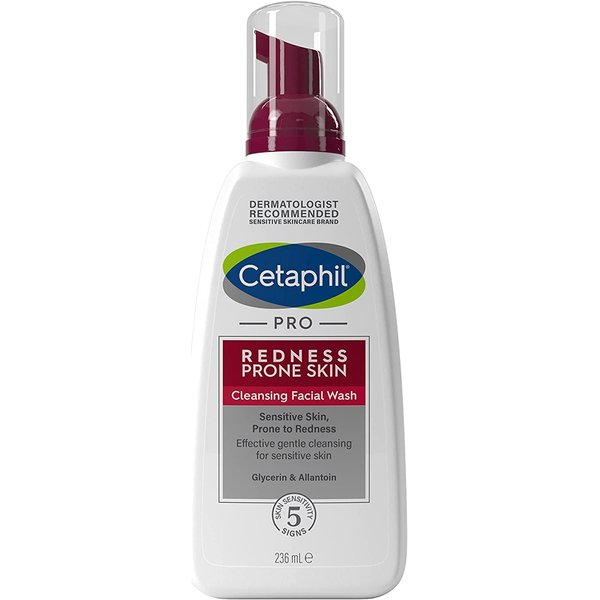 Cetaphil Face Wash, 236ml, PRO Cleansing Facial Wash, For Sensitive & Redness Prone Skin
