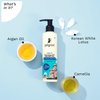Pilgrim Sulfate Free Shampoo | Infused with Argan Oil, White Lotus & Camellia | Fights Hairfall & Nourish Hair | Gentle Cleanser for Healthy Hairs | 6.76 Fl Oz/200ml