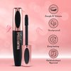 Secret Xpress Control 4D Silk Fiber Lash Mascara, Lengthening and Thick, Volume, Long Lasting, Smudge-Proof, All Day Full, Long, Thick, Smudge-Proof Eyelashes