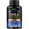 DHEA 25mg - Micronized DHEA Supplement for Women & Men - Clinically Proven Strength & Bioavailable - Healthy Aging, Hormone Balance & Energy Level Support - Vegan & NON-GMO - Made in USA, 120 Capsules