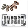 WOKOTO 6Pcs Nail Art Stamping Plates Kit Geometry Animal Flower Image Templates Stamping Nail Art Tools Nail Stamp Plates Stencils for Women Nail Art Plates
