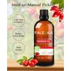 Rosehip Oil Rosehip Oil for Face - Rosehip Seed Oil 4oz, for Face & Skin, Gua Sha Massage, Hair & Nails, Carrier Oil, Unrefined Cold Pressed Rose Hip Oil
