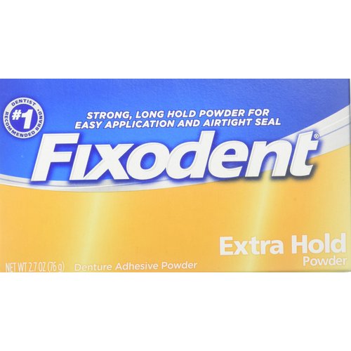 Fixodent Denture Adhesive Extra Hold Powder 2.7 oz Pwdr by Procter & Gamble Consumer