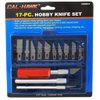Cal Hawk Tools CKHB16 17Piece Hobby Knife Set
