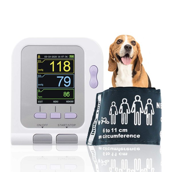 Vet Electronic Sphygmomanometer Automatic Blood Pressure Monitor Tonometer with Download PC Software CONTEC08A-VET