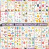 EMOME 112 Sheets Easter Tattoos for Kids Bulk, Kids Tattoos Temporary for Easter Egg Fillers, Easter Temporary Tattoos for Kids Party Supplies Favors Basket Stuffers