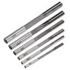 uxcell Chucking Reamer Set Lathe Machine Reamer Straight Flute Milling Cutter High Speed Steel H7 Tolerance (4mm 5mm 6mm 8mm 10mm 12mm) 6pcs