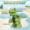 Laradola Dinosaur Toys for 4 5 6 7 8 Year Old Boys, Take Apart Dinosaur Toys for Kids 3-5 5-7 STEM Construction Building Kids Toys with Electric Drill, Party Birthday Gifts
