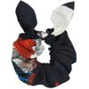 Camilla Printed Silk Scrunchie with Bow Tie, 1 Count (Pack of 1)