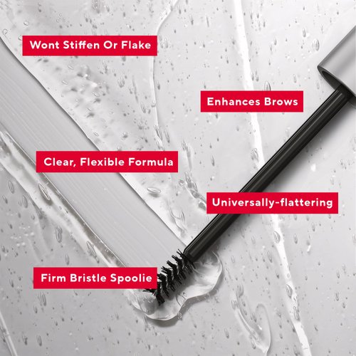 Mirabella Pro Sculpt Clear Brow Gel, Flexible Hold Clear Eyebrow Gel for Fuller, Thicker-Looking Brows, Eyebrow Brush and Gel Perfect and Sculpt with Panthenol and Glycerin to Soften and Hydrate