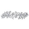 SAMKY Charming Flower Wreath Headband Style Crystal Bridal Tiara T1270
