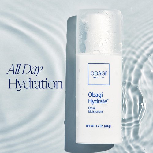 Obagi Hydrate Facial Moisturizer – Non-Comedogenic Intensely Hydrating All Day Moisturizer that Combats Dryness with Tara Seed Extract, Shea Butter, Avocado Oil & Glycerin – All Skin Types – 1.7 oz