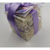 Spa Pure LAVENDER Bath Bombs: GIFT SET with 6 bath bombs in clear gift cube