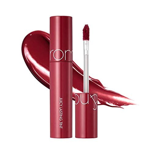 rom&nd Juicy Lasting Tintㅣ Vivid color, Juicy & Glossy Finish, Long-lasting, MLBB, Highly-Pigmented, Clear & Natural Makeup, Lip Tint for Daily Use, K-beauty, 5.5g / 0.2 oz (12 CHERRY BOMB)