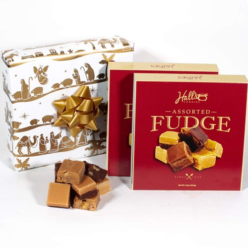 Unto Us A Child is Born - Assorted Fudge Gift Box - Hall's Candies