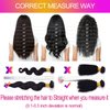 Brazilian Human Hair Water Wave (14 16 18 20 Inch) 4 Bundles 100% Unprocessed Human Hair Bundles Wet And Wavy Human Hair Weave Bundles Hair Extension for Black Women Natural Color