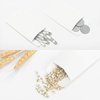 200 Pack Small Coin Envelopes Kraft Paper Seed Envelopes Mini Parts Small Items Stamps Storage Packets Envelopes Self-Adhesive for Garden, Office or Wedding Gift, (2 1/4 x 3 1/2 Inch, white)