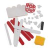 Fun Express Popcorn Box Craft Stick Magnet Craft Kit - Makes 12