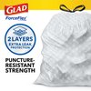 Glad Trash Bags, ForceFlex Tall Drawstring Garbage Bags, 13 Gallon Grey Trash Bags for Tall Kitchen Trash Can, Citrus & Zest with Febreze Freshness to Eliminate Odors, 40 Count - Packaging May Vary