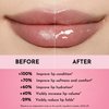 Lawless Queen Forget the Filler Lip Plumping Line Smoothing Gloss - Rosy Outlook - Premium Volumizing Lip Gloss with Natural Ingredients Designed to Plump, Firm, and Hydrate Lips 0.19 oz