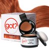 Got? Roots - Temporary Thinning & Gray Hair Cover Up with Pigment Infused Binding Powder for Auburn Hair - Root Touch Up, Brow Filler & Hairline Enhancer - 0.14 OZ Tub