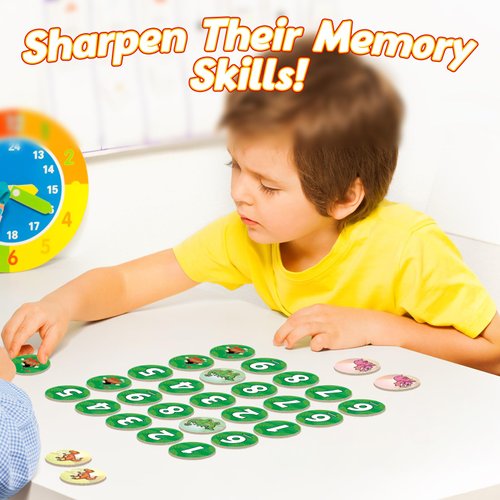 Aizweb Math Games for Kids,Addition & Subtraction Games,Educational Learning Games for Boys and Girls Ages 4 5 6,Counting Homeschool Classroom Travel Indoor Outdoor Family Games