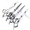 6/7/7.5/8/9-inch professional hair clipper set, stainless steel sharp hair clippers, hairdresser specific scissors (6 in-4pc)