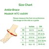 NeoTech Care Ankle Support Brace - Breathable - Men, Women, Right or Left - Gray (Size S, 1 Unit)