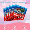 41PCS Happy Race Car Birthday Party Supplies Cars Theme Birthday Party Decorations Disposable Tableware Include Plates Napkins Tablecloth For Kid Boys Serve 20