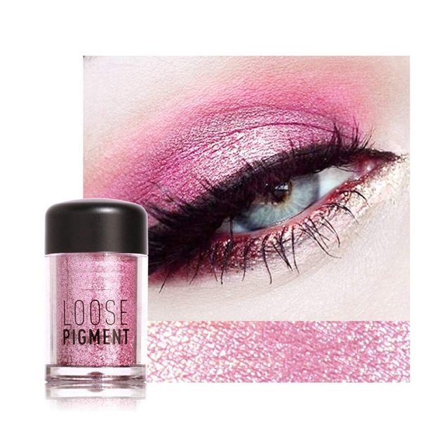Glitter Eyeshadow, Eye Shadow,1 Colors Glitter Eyeshadow Beauty Eyes Pigment Powder Lips Loose Makeup Cosmetics (#3)
