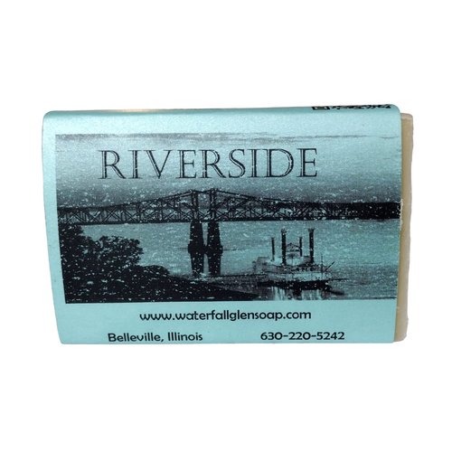 WFG WATERFALL GLEN SOAP COMPANY, LLC. SHARE THE GOODNESS Riverside honeysuckle soap bar with cocoa butter moisturizer