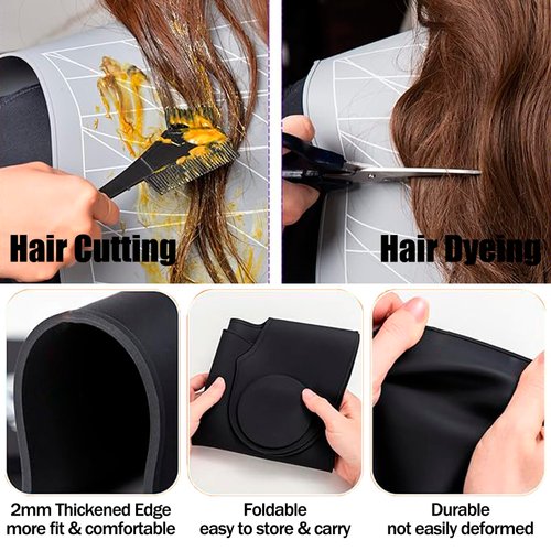 Hair Cutting Cape, Barber Cape, Hair Dye Collar, Capa para Cortar Pelo, Salon Hairdressing Hair Cutting Collar