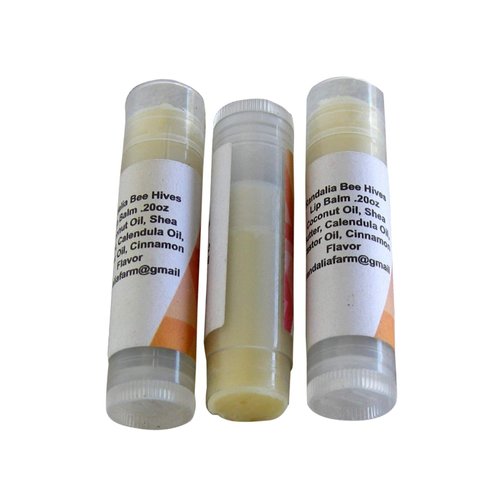 Set of 3 Lip Balm, Cinnamon, Randalia Bee Hives