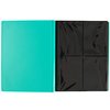 Monster 4 Pocket Trading Card Binder - Matte Teal Album, Anti-Theft & Anti-Drop TCG Protection w Side Loading Padded Pockets, Double Sided, Holds 160 Cards, For Sports, Gaming, Kpop, Christmas Gift