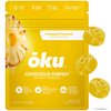ōku Conscious Energy Gummy Snacks – Natural Caffeine from Green Tea & Yerba Mate, Vegan, Clean Ingredients, Gluten-Free, Focused Energy, Antioxidants & Fiber, Comes in Delicious Flavors