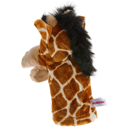Aurora® Interactive Hand Puppet Jolie™ Stuffed Animal - Storytelling Adventures - Playful Learning - Brown 10 Inches