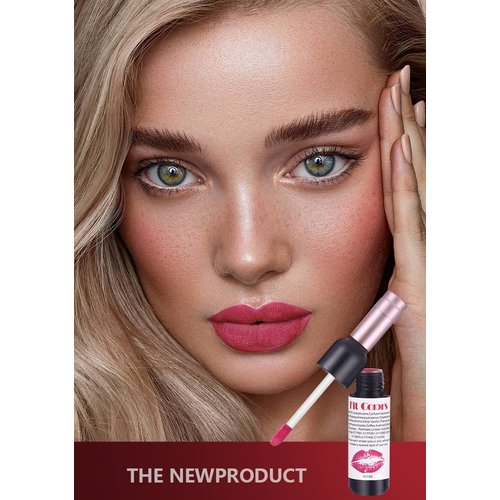 PICKX Matte lipstick Red lipstick Lipstick set Wine liquid lipstick set 6-color wine liquid lip gloss set High durability High color rendering Matte Lipstick Set Make Up Gift for Girls & Women (6PC)