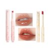 KWOLYKIM 2 Colors Jelly Lipstick & Matte Lipstick, Heart shaped Lip Stain Love Tinted Lip Balm and Velvet Creamy Lip Glaze Hydrating Long lasting Glossy Moisturizing Plumping Lip Makeup