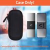 Hard Storge Case Replacement for AliveCor Kardia Mobile ECG Monitor Device 6/1L /SHANREN Heart Rate Monitors with Pill Organizer by Aenllosi