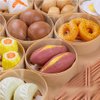2 Sets Kids Pretend Play Toy Kitchen Cooking Toy Steamed Toy Food Chinese Breakfast Food Play Set Dollhouse Furniture (26Pcs)